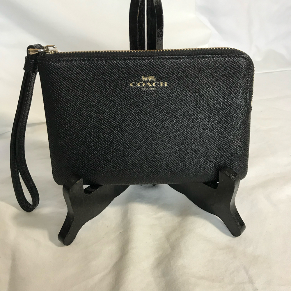 Coach Leather Wristlet